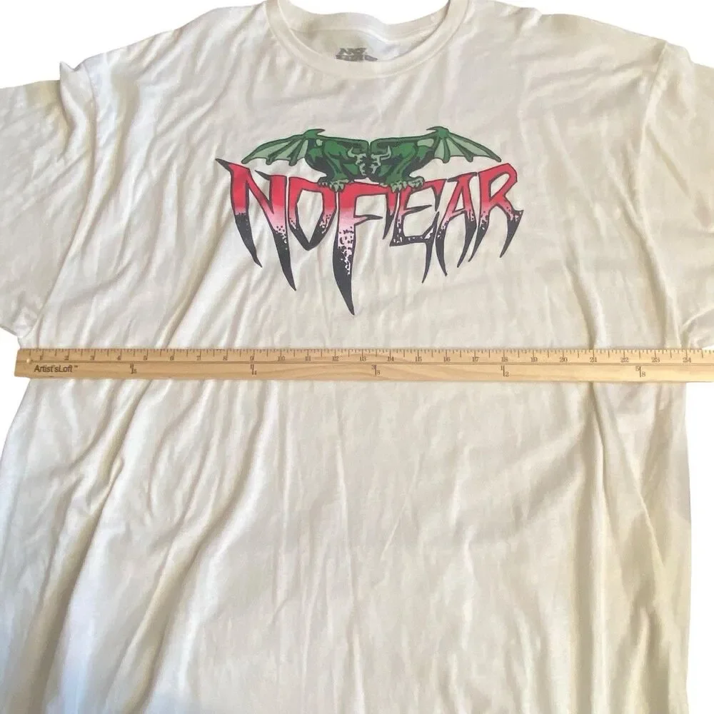NWT No Fear Vintage Gargoyle Graphic S/S Tee 100% Cotton Men’s Size XXL - Picture 4 of 8
